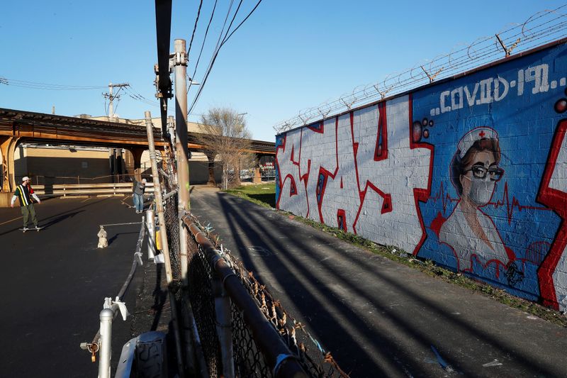 © Reuters. Outbreak of the coronavirus disease (COVID-19) in Chicago, Illinois