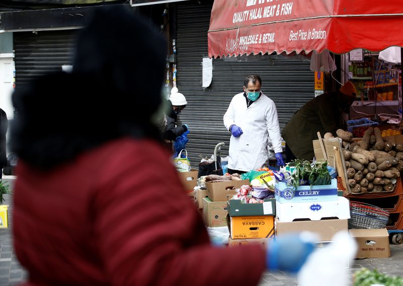 &copy; Reuters. FILE PHOTO: The spread of the coronavirus disease (COVID-19) in London