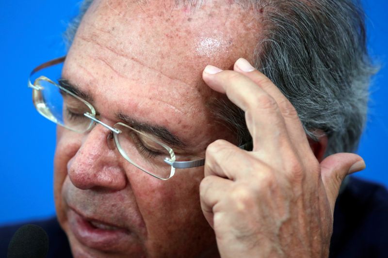 &copy; Reuters. Imagen de archivo del ministro da Economía de Brasil, Paulo Guedes.