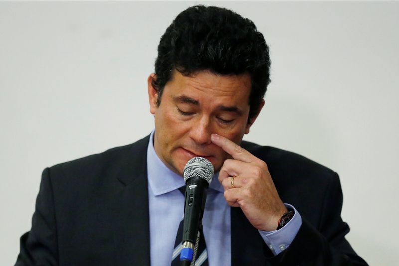 &copy; Reuters. Ministro Sergio Moro