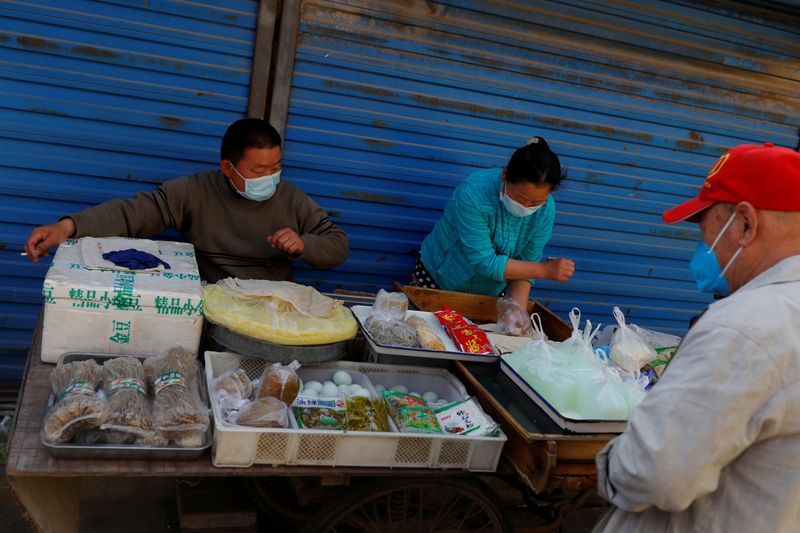 &copy; Reuters. FILE PHOTO: Spread of the coronavirus disease (COVID-19) in Beijing