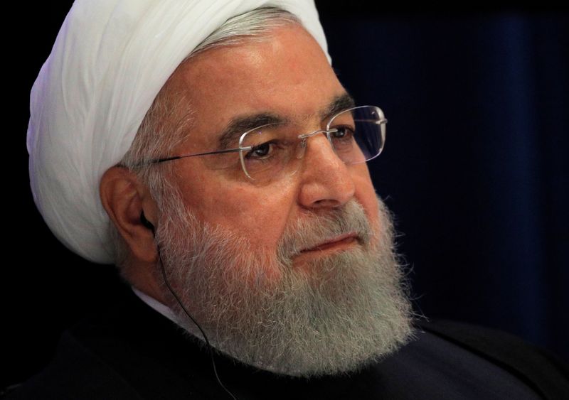 &copy; Reuters. روحاني: إيران تراقب أنشطة أمريكا عن كثب لكنها لن تبدأ صراعا