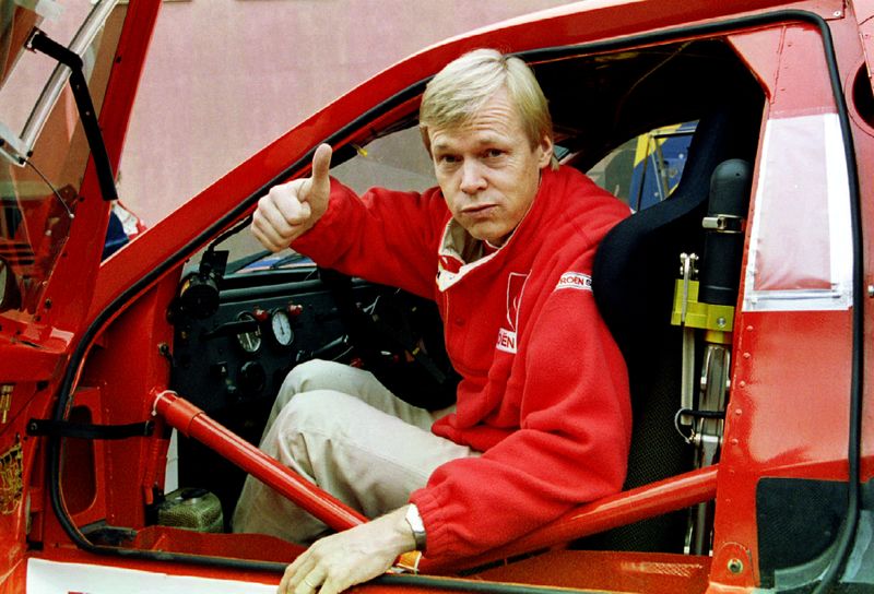 &copy; Reuters. FILE PHOTO: Born on April 27, 1952: Ari Vatanen, Finnish rally driver and MEP