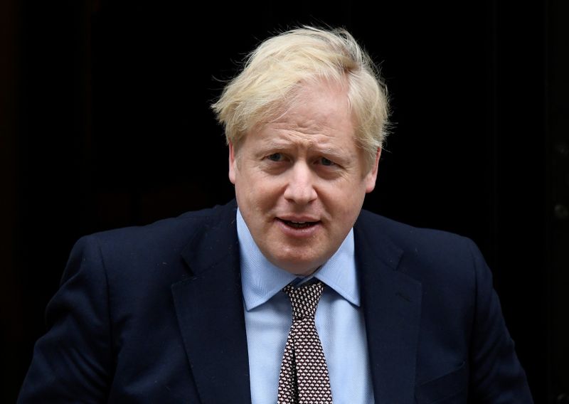 &copy; Reuters. FOTO DE ARCHIVO: El primer ministro británico Boris Johnson en Londres