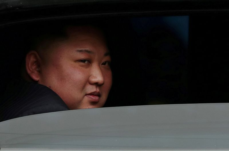 &copy; Reuters. FOTO DE ARCHIVO: El líder de Corea del Norte, Kim Jong Un, en Dong Dang