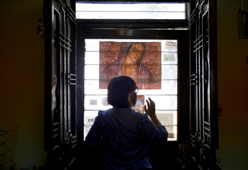 &copy; Reuters. Tania Robledo Banda, advogada e chefe da APIS, entidade que acolhe mulheres sob risco de violência doméstica, na sede da organização na Cidade do México