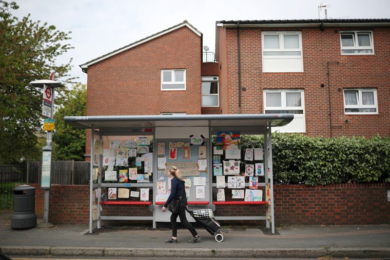 &copy; Reuters. Outbreak of the coronavirus disease (COVID-19) in London