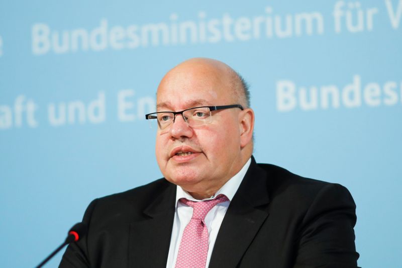 &copy; Reuters. FOTO DE ARCHIVO: El ministro de Economía alemán, Peter Altmaier, en Berlín