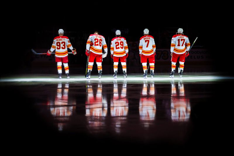 &copy; Reuters. NHL: Anaheim Ducks at Calgary Flames