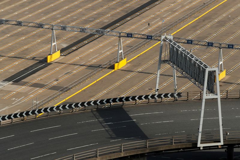 &copy; Reuters. FILE PHOTO: The spread of the coronavirus disease (COVID-19) in Dover