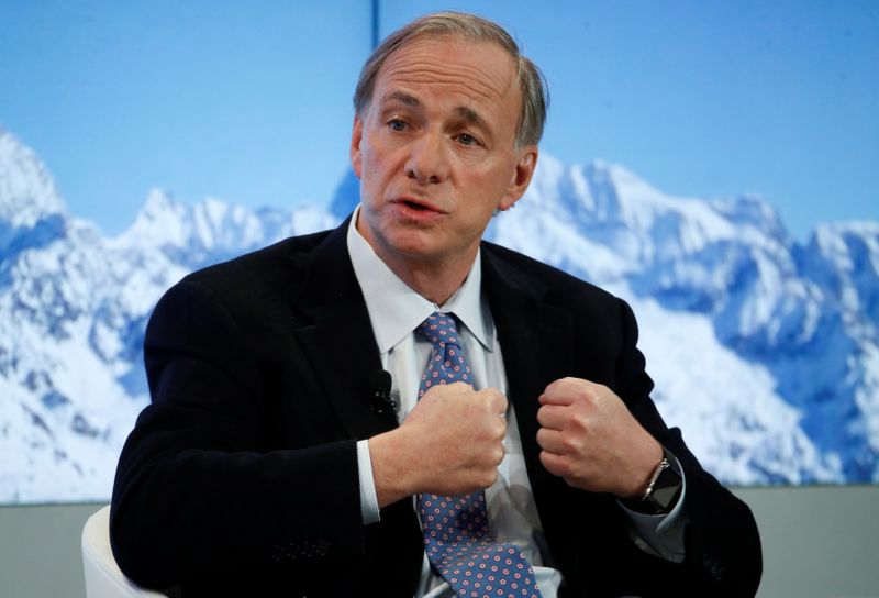 &copy; Reuters. FILE PHOTO: Ray Dalio, Founder, Co-Chief Executive Officer and Co-Chief Investment Officer, Bridgewater Associatesr attends the annual meeting of the World Economic Forum (WEF) in Davos