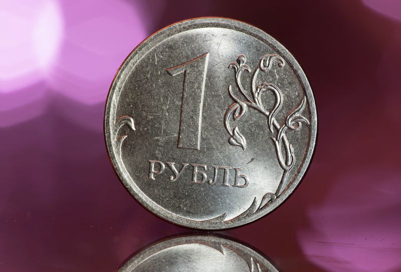 &copy; Reuters. Рублевая монета