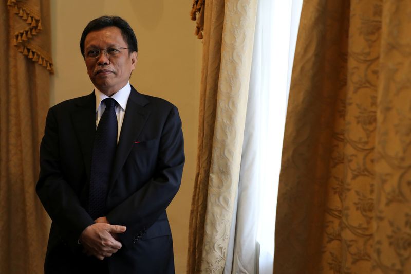 &copy; Reuters. Malaysia&apos;s politician Shafie Apdal poses for a picture after a joint interview in Kuala Lumpur