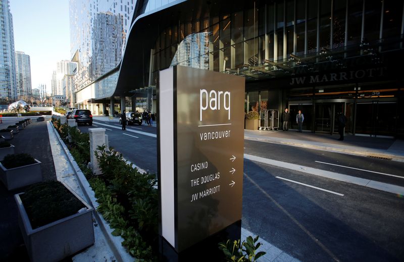 &copy; Reuters. Parq Casino in Vancouver