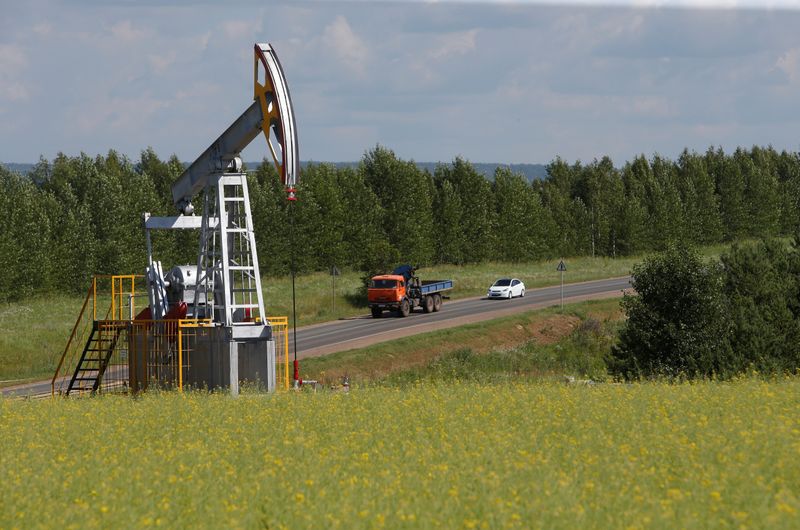 &copy; Reuters. Станок-качалка Татнефти под Альметьевском