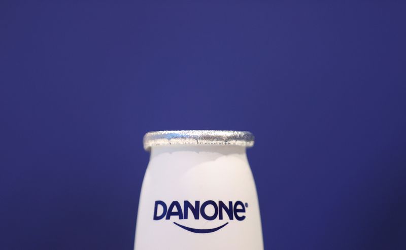 &copy; Reuters. DANONE INVESTIT 100 MILLIONS D&apos;EUROS EN CHINE DANS LA NUTRITION SPÉCIALISÉE