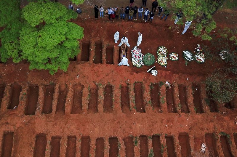 &copy; Reuters. Outbreak of the coronavirus disease (COVID-19), in Sao Paulo