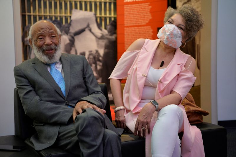 &copy; Reuters. A civil rights icon&apos;s long marriage during a time of protests and pandemic