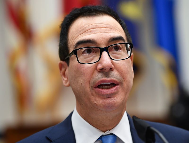 Treasury's Mnuchin open to blanket forgiveness for smaller business relief loans