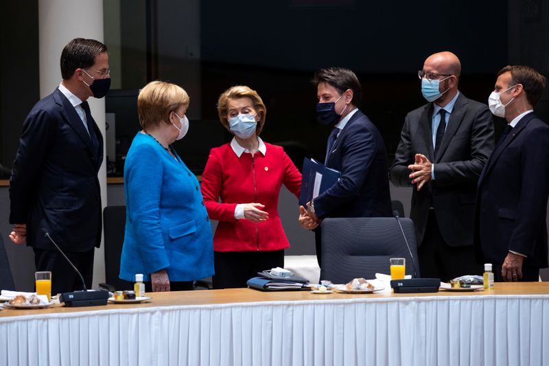 © Reuters. EU leaders summit in Brussels