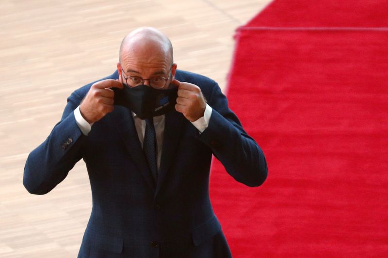 &copy; Reuters. Presidente do Conselho da União Europeia, Charles Michel