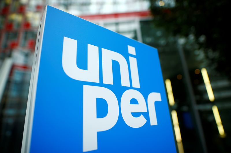 &copy; Reuters. The logo of German energy utility company Uniper SE is pictured in the company&apos;s headquarters in Duesseldorf