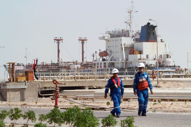 &copy; Reuters. イラク、7月の原油輸出が増加　減産枠なお未達か