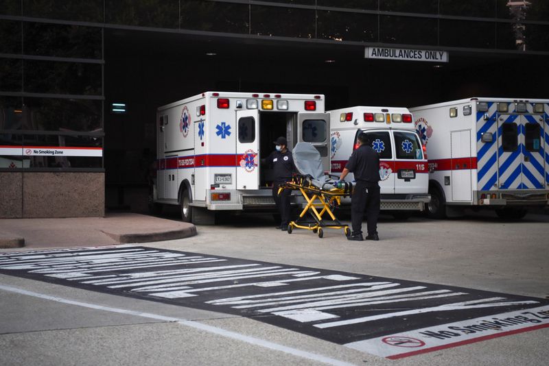 © Reuters. Spread of the coronavirus disease (COVID-19) in Houston, Texas