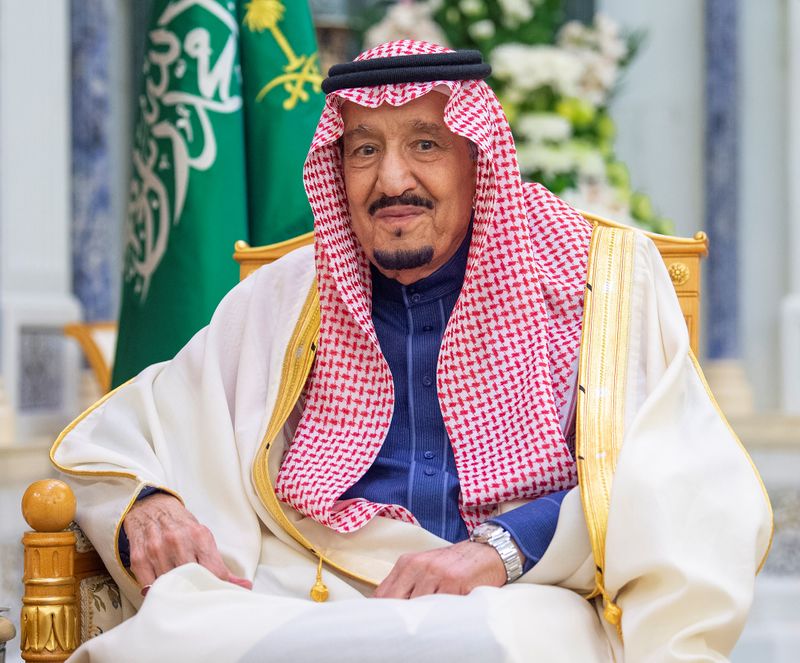 &copy; Reuters. وكالة الأنباء السعودية: الملك سلمان يخضع لجراحة ناجحة لإزالة المرارة