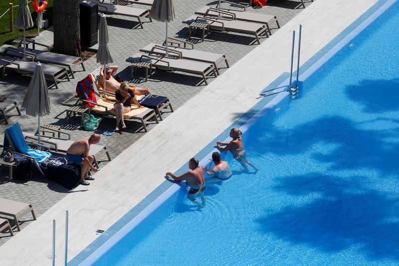 © Reuters. انهيار إشغالات الفنادق بإسبانيا في النصف/1 من 2020
