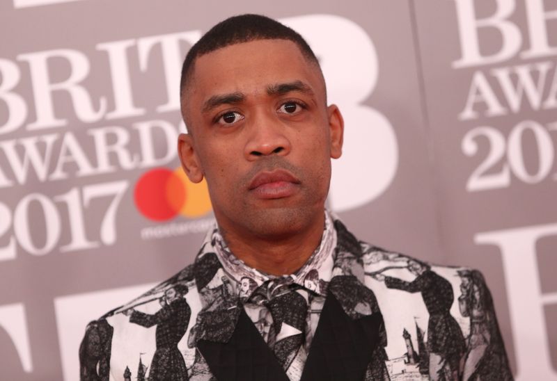 &copy; Reuters. Wiley arrives for the Brit Awards at the O2 Arena in London,