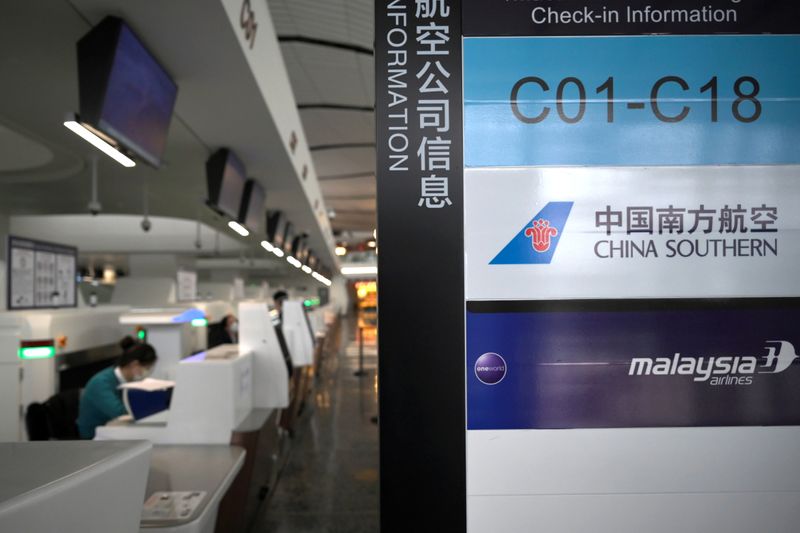 &copy; Reuters. 中国の航空各社が相次ぎキャンペーン、コロナ後の需要喚起