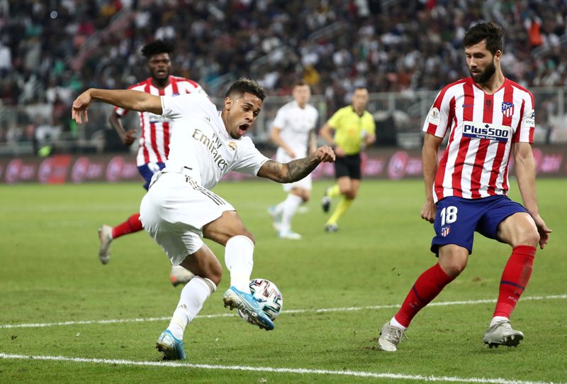 &copy; Reuters. FILE PHOTO: Spanish Super Cup Final - Real Madrid v Atletico Madrid