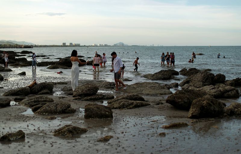 &copy; Reuters. The coronavirus disease (COVID-19) outbreak in Hua Hin