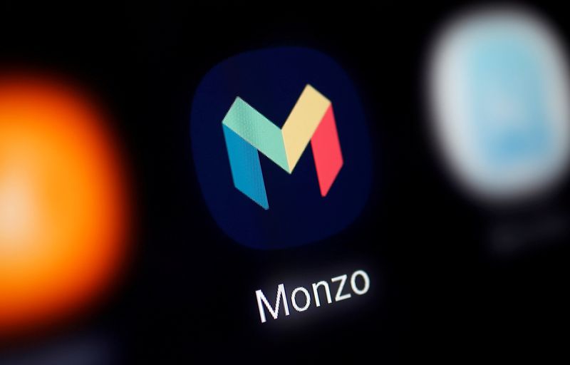 © Reuters. FILE PHOTO: A Monzo logo is seen in this illustration