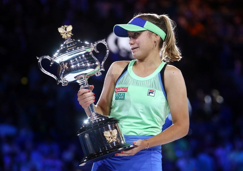&copy; Reuters. Tennis - Australian Open - Women&apos;s Singles Final