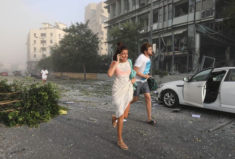 &copy; Reuters. مدير الأمن الداخلي: منطقة انفجار بيروت كان بها مواد شديدة الانفجار