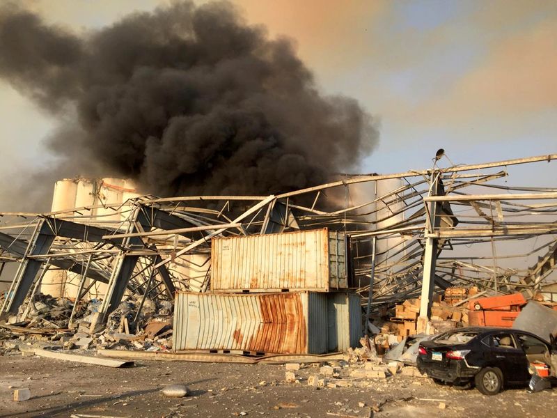 &copy; Reuters. وزير الصحة اللبناني: ارتفاع عدد الوفيات جراء انفجار بيروت لأكثر من 70