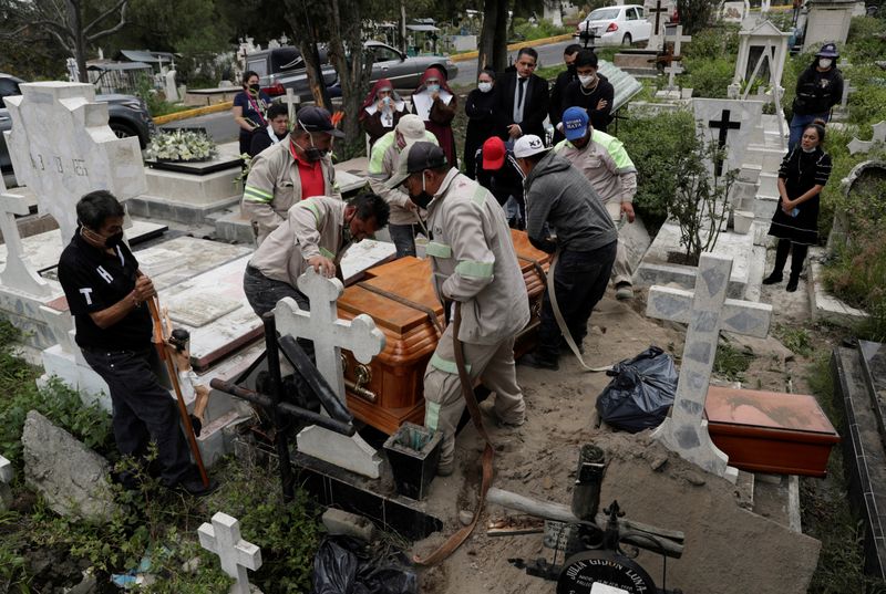 © Reuters. Outbreak of the coronavirus disease (COVID-19) in Mexico City