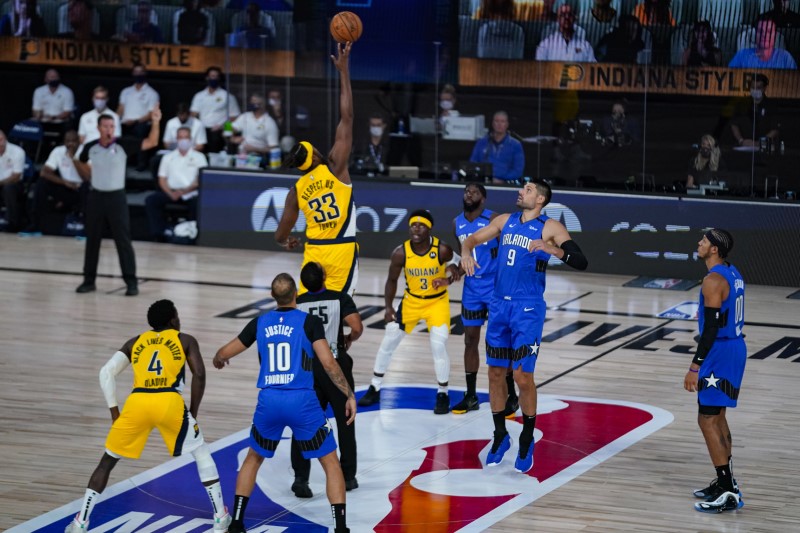 © Reuters. NBA: Orlando Magic at Indiana Pacers
