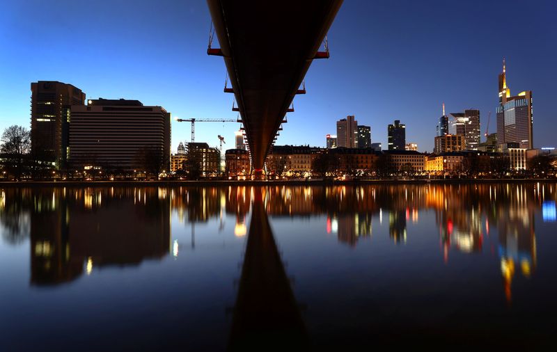 &copy; Reuters. Outbreak of the coronavirus disease (COVID-19) in Frankfurt