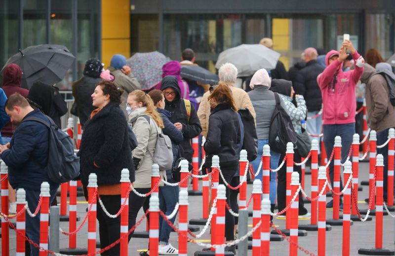 &copy; Reuters. FILE PHOTO: The spread of the coronavirus disease (COVID-19) in Germany