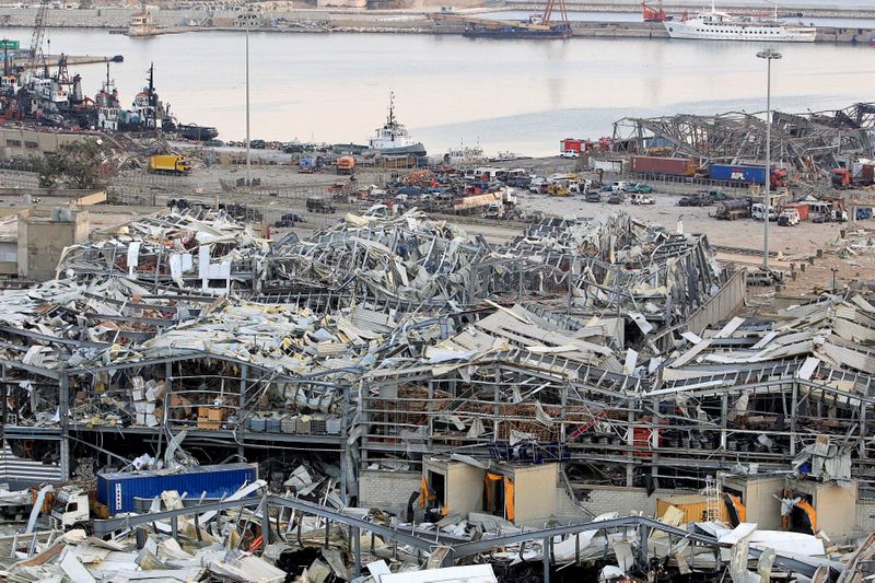 &copy; Reuters. مدير ميناء بيروت: المواد المتفجرة كانت في المستودع بموجب أمر محكمة