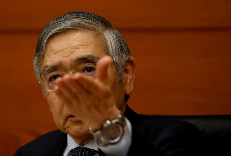 &copy; Reuters. Presidente do banco central do Japão, Haruhiko Kuroda