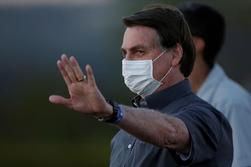 &copy; Reuters. Presidente Jair Bolsonaro em Brasília