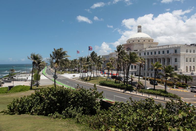&copy; Reuters. FILE PHOTO: The Capitol building is seen in San Juan
