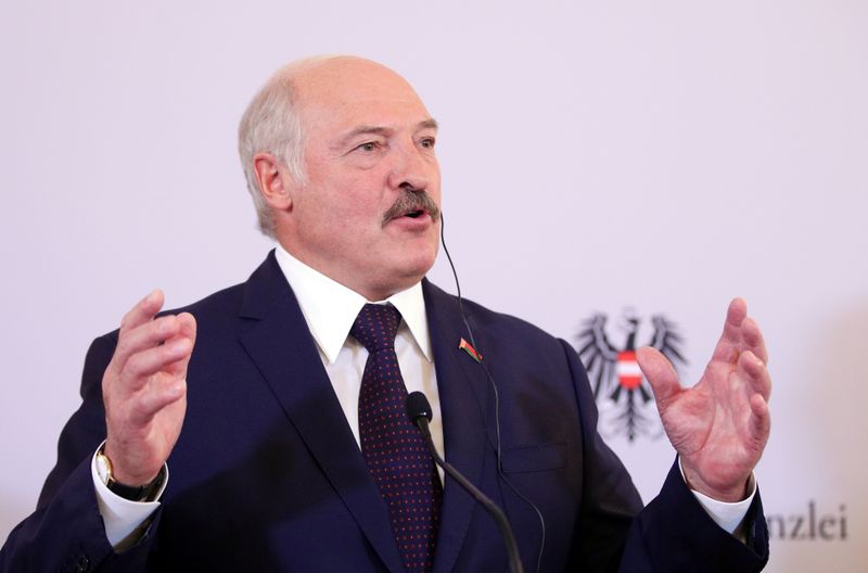 &copy; Reuters. روسيا البيضاء تعلن اعتقال مواطنين أمريكيين قبل الانتخابات الرئاسية