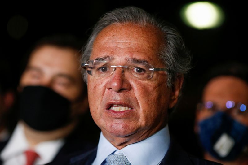 &copy; Reuters. Ministro da Economia, Paulo Guedes