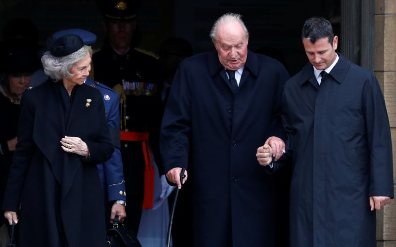 © Reuters. FOTO DE ARCHIVO: El rey emérito de España, Juan Carlos, en Luxemburgo