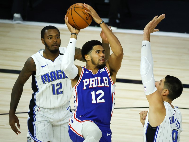 &copy; Reuters. NBA: Orlando Magic at Philadelphia 76ers